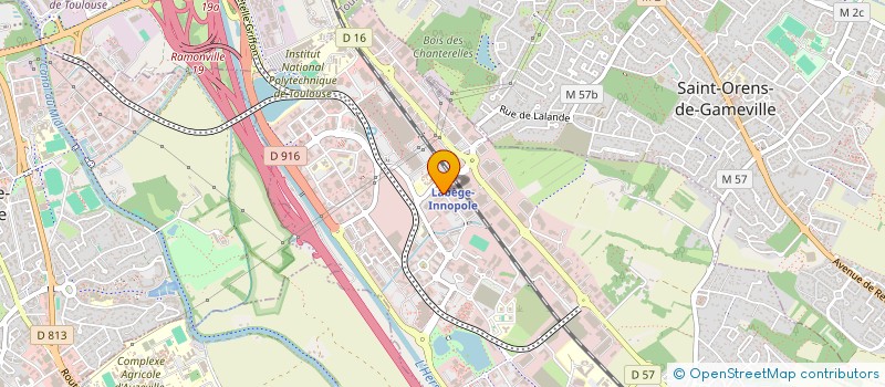 localisation de l'entreprise PONTIN-MANENT  LABEGE