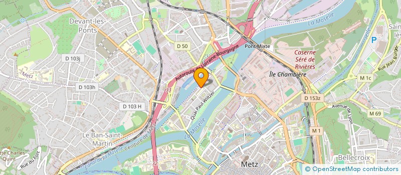 localisation de l'entreprise PONTISHOP à METZ