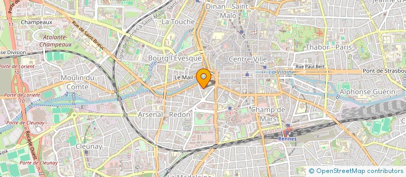 localisation de l'entreprise PONTLEVOY  RENNES