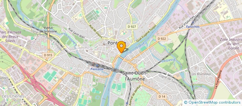 localisation de l'entreprise PONTOISE CUISINES à PONTOISE