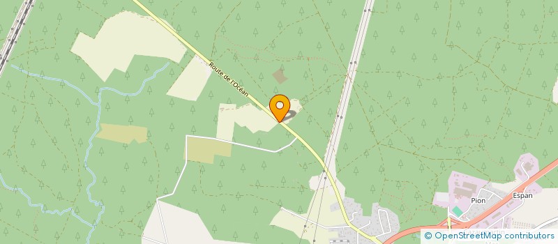 localisation de l'entreprise PONTOISE DE GERANCE  PONTONX-SUR-L'ADOUR