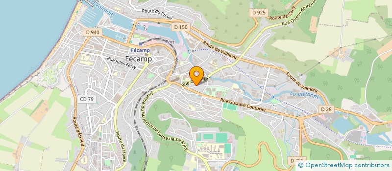localisation de l'entreprise PONTOS à FECAMP