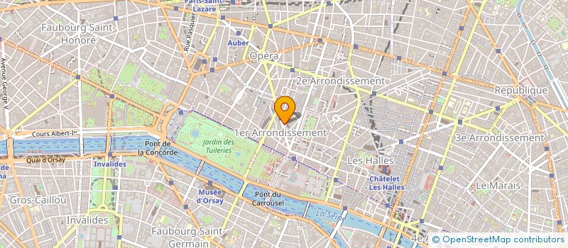 localisation de l'entreprise PONTOX  PARIS