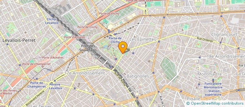 localisation de l'entreprise PONTS D'ACCUEIL ET D'INCLUSION (P-A-I)  PARIS