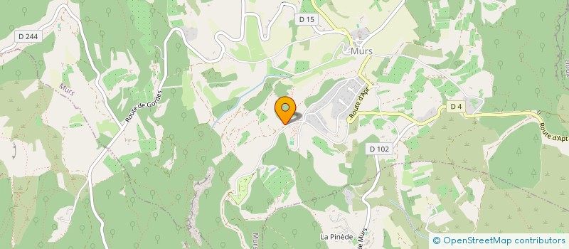 localisation de l'entreprise PONTUS  MURS