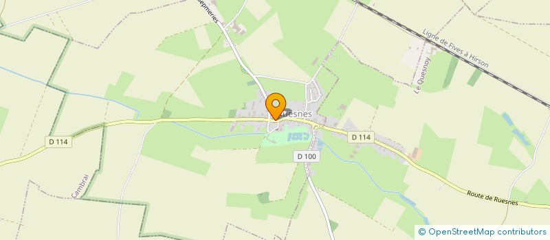 localisation de l'entreprise PONY MATERIELS à RUESNES