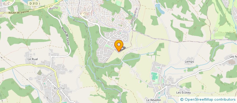 localisation de l'entreprise PONYNOV  VILLEFONTAINE