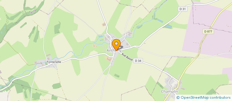 localisation de l'entreprise PONYQUILIBRE  ANTHENY