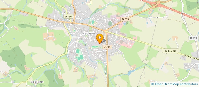 localisation de l'entreprise PONYS  MAULEON