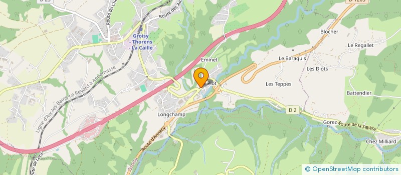 localisation de l'entreprise POOL 2.0 à GROISY