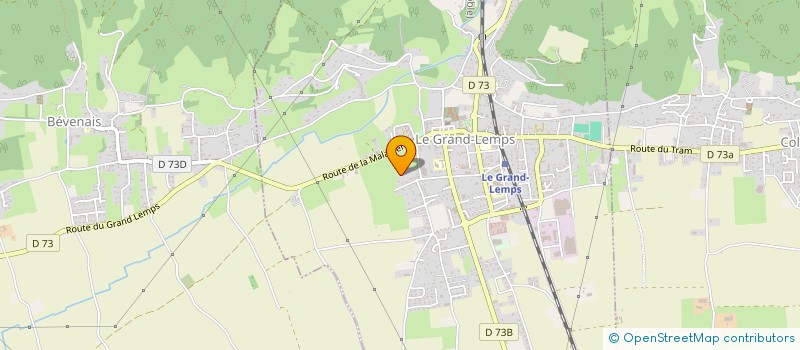 localisation de l'entreprise POOL'AFAIRE  LE GRAND-LEMPS