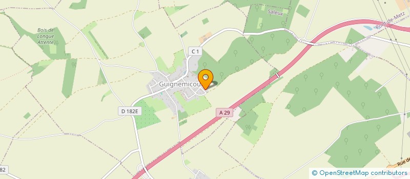 localisation de l'entreprise POOL BOB à GUIGNEMICOURT