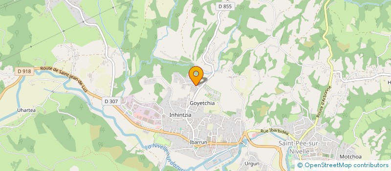 localisation de l'entreprise POOL CONCEPT à SAINT-PEE-SUR-NIVELLE