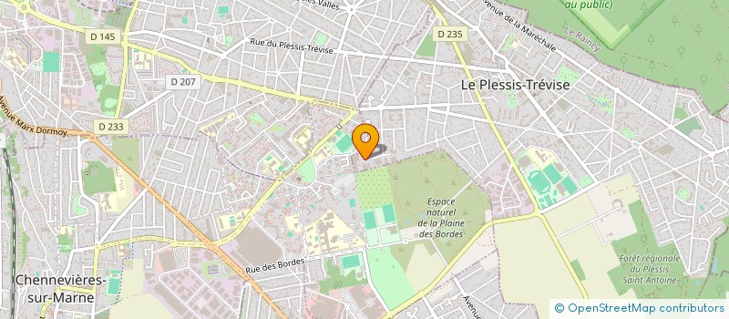 localisation de l'entreprise POOL CONCEPT à LE PLESSIS-TREVISE