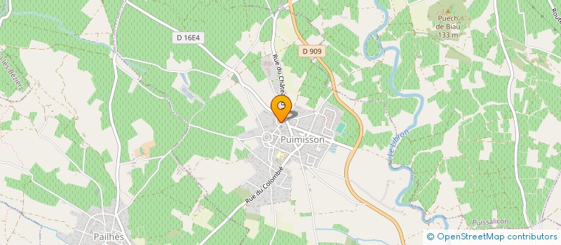 localisation de l'entreprise POOL CONSTRUCTION RENOVATION  PUIMISSON