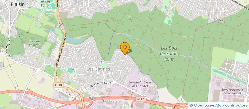 localisation de l'entreprise POOL POSITIONS à PLAISIR