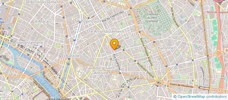 localisation de l'entreprise POOL SARL à PARIS