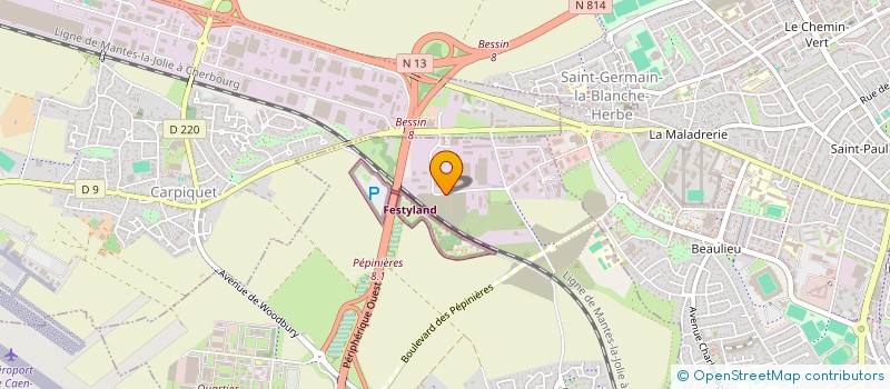 localisation de l'entreprise POOL'SHOP  BRETTEVILLE-SUR-ODON