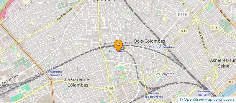 localisation de l'entreprise POOL SPECTACLES à BOIS-COLOMBES