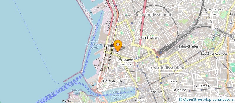 localisation de l'entreprise POOLSTONE à MARSEILLE