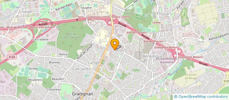localisation de l'entreprise POOOL à BEGLES