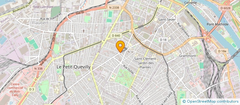 localisation de l'entreprise POOPY à ROUEN