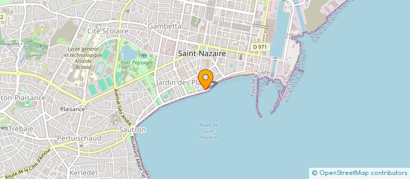 localisation de l'entreprise POOSHY à SAINT-NAZAIRE