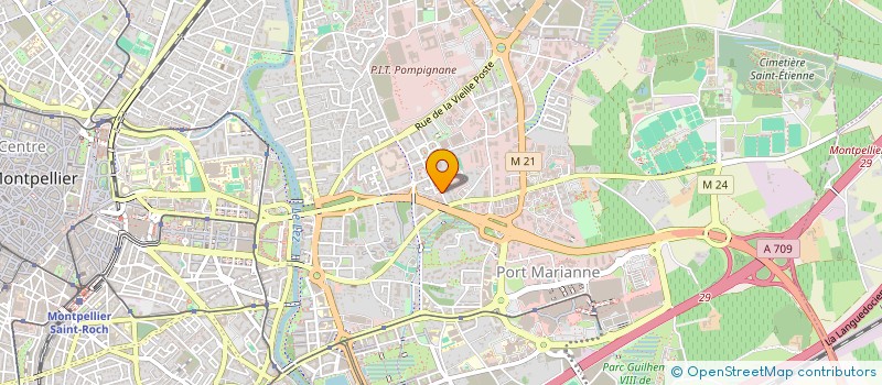 localisation de l'entreprise POOZ à MONTPELLIER