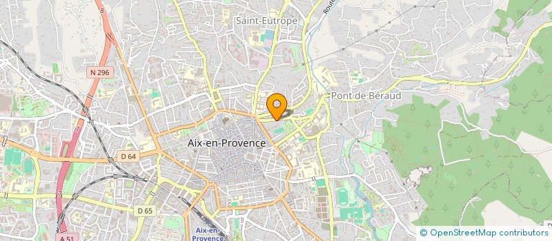 localisation de l'entreprise POP 3 à AIX-EN-PROVENCE