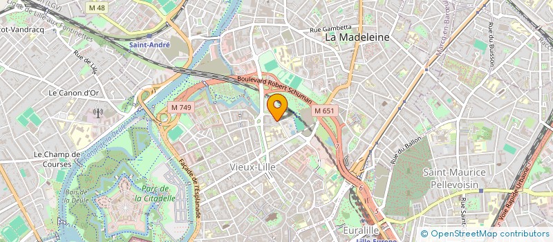 localisation de l'entreprise POP ACCESS à LILLE
