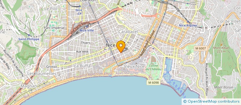 localisation de l'entreprise POP BOX  NICE