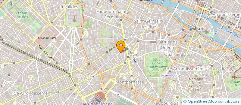 localisation de l'entreprise POP CHERCHE MIDI à PARIS