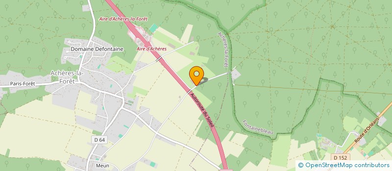 localisation de l'entreprise POP & CO  ACHERES-LA-FORET