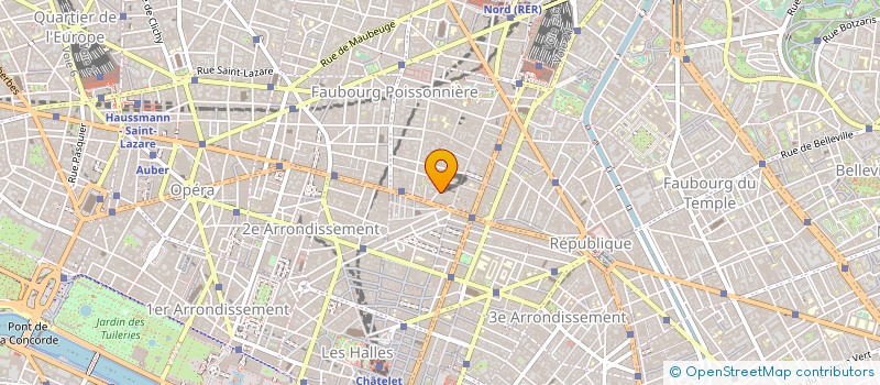 localisation de l'entreprise POP COIFFURE  PARIS