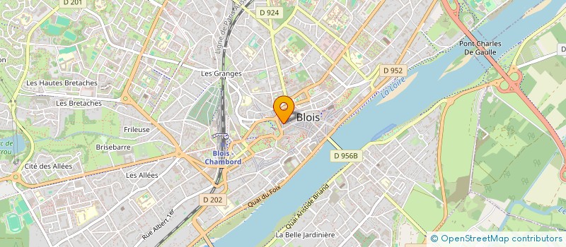 localisation de l'entreprise POP CORN  BLOIS