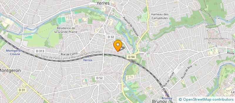 localisation de l'entreprise POP GESTION à YERRES