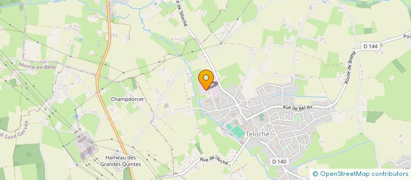 localisation de l'entreprise POP HOLDING  TELOCHE