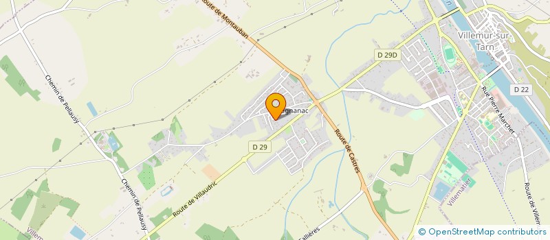 localisation de l'entreprise POP'IN  VILLEMUR-SUR-TARN