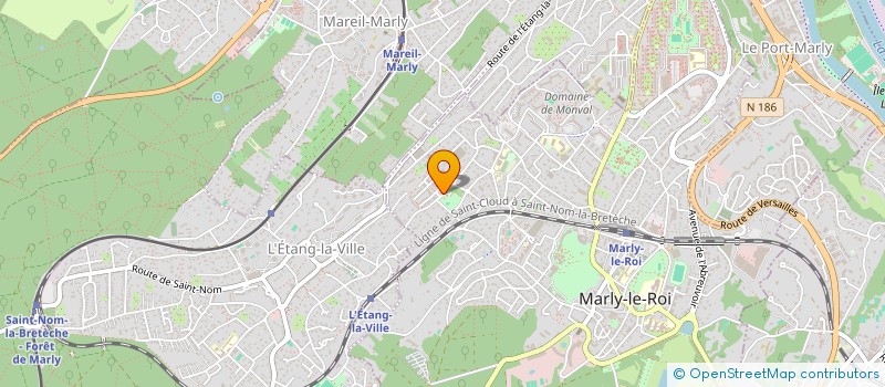 localisation de l'entreprise POP LA COOP à MARLY-LE-ROI