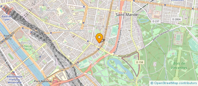 localisation de l'entreprise POP' LINOTTE  PARIS