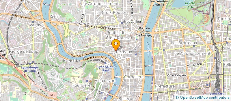 localisation de l'entreprise POP MACHINE à LYON 1ER
