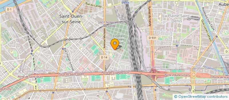 localisation de l'entreprise POP MY TECH à SAINT-OUEN-SUR-SEINE