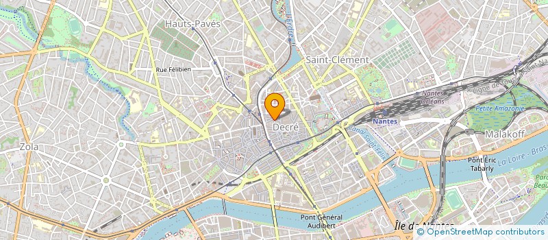localisation de l'entreprise POP N'CUT à NANTES