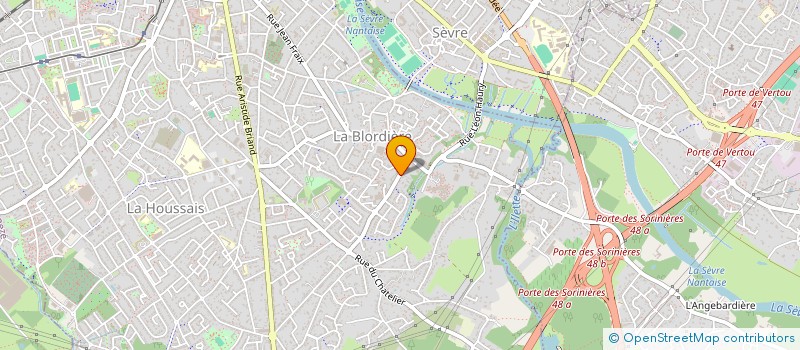 localisation de l'entreprise POP PAYE à REZE