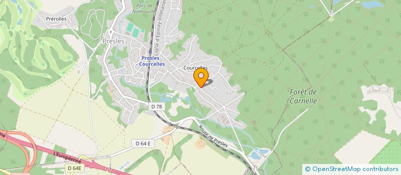 localisation de l'entreprise POP POSE D OUVERTURES DE PORTAILS à PRESLES