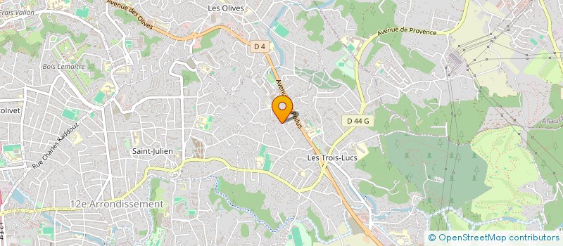 localisation de l'entreprise POP'S à MARSEILLE