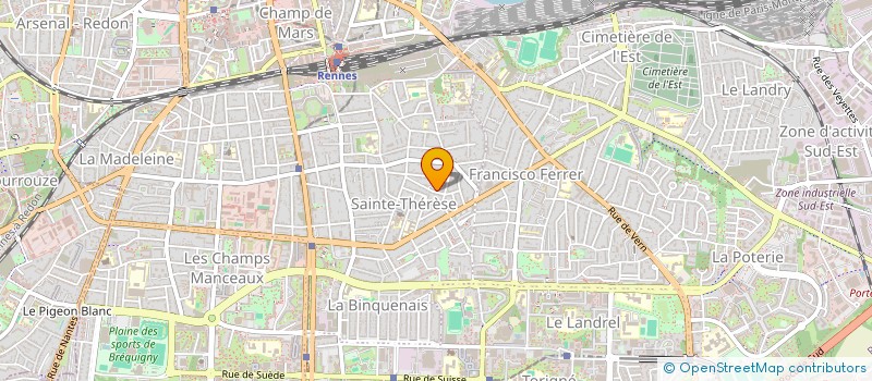 localisation de l'entreprise POP'S  RENNES