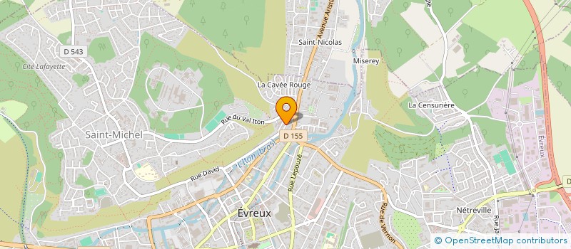 localisation de l'entreprise POP SAUVAGE RECORDS  EVREUX