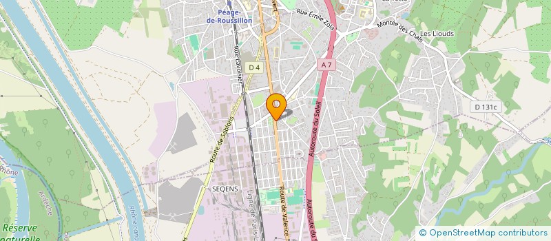 localisation de l'entreprise POP SCOOP III  ROUSSILLON