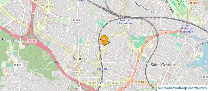 localisation de l'entreprise POP SHOPPE à SANNOIS